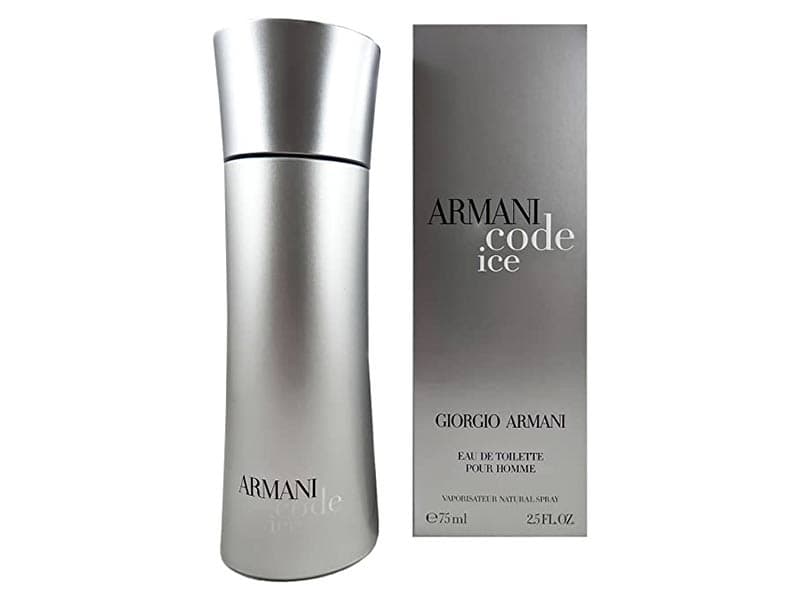 عطر و ادکلن مردانه جورجیو آرمانی آرمانی کد آیس ادوتویلت Armani code Ice