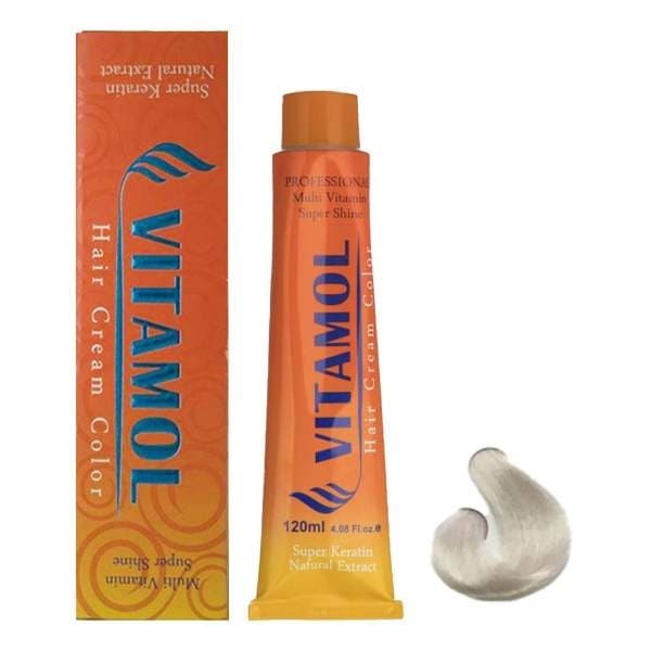 واریاسیون ویتامول (Vitamol) دودی (شماره ۰۰۱) حجم ۱۲۰ میلی لیتر (بزرگ) | Vitamol Lightener 001 Hair Color