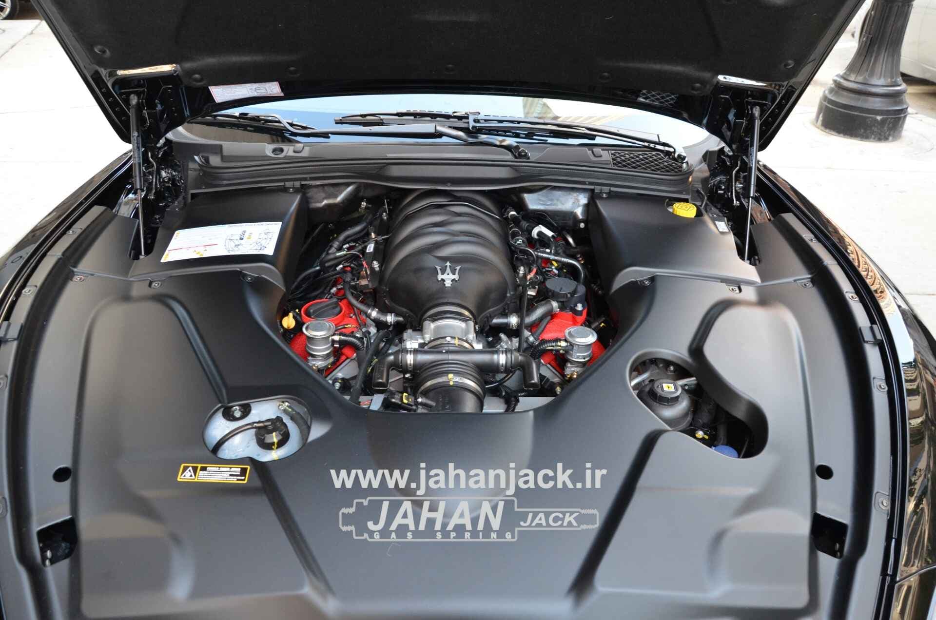 جک گازی درب موتور مازراتی 2013 ( Front Gas Jack Maserati ) — تصویر ۲