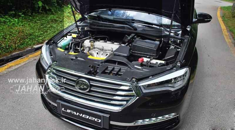 جک گازی درب موتور لیفان 820 ( Front Gas Jack Lifan 820 ) — تصویر ۲