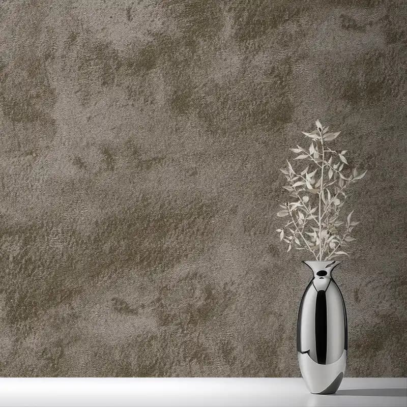 کاغذ دیواری تیتانیوم طرح پتینه قهوه‌ای کد ۱۱۱۰۵- ارسال از تهران