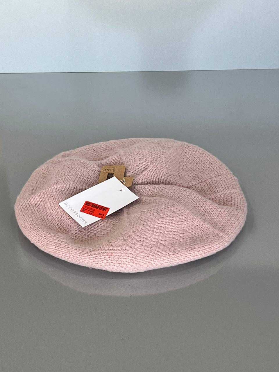کلاه بره ای فرانسوی صورتی بافتنی accessories — تصویر ۳