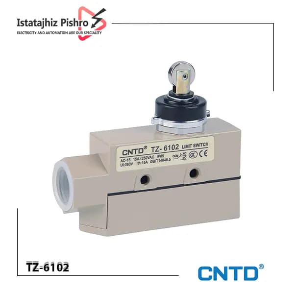 ليميت سوئيچ حفاظ دار قرقره دار فشاری مدل TZ-6102