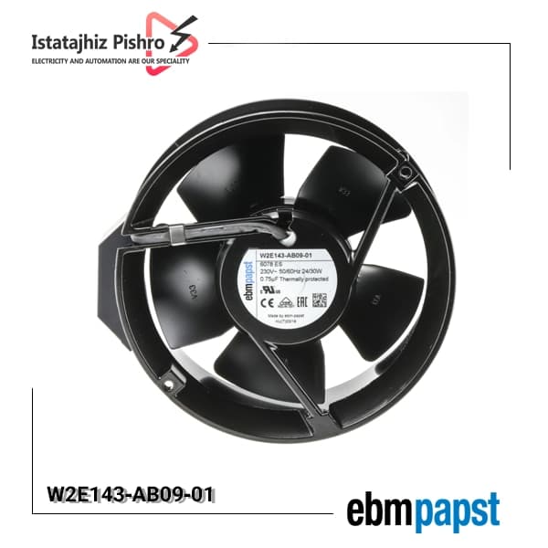 فن محوری EBM Papst W2E143-AB09-01 — تصویر ۲