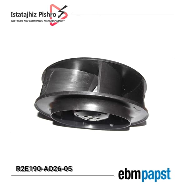 فن صنعتی EBM Papst مدل R2E190‑AO26‑05 — تصویر ۵