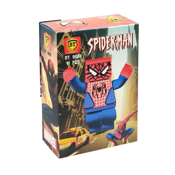 لگو MARVEL ماینکرافت طرح اسپایدرمن BT 9081