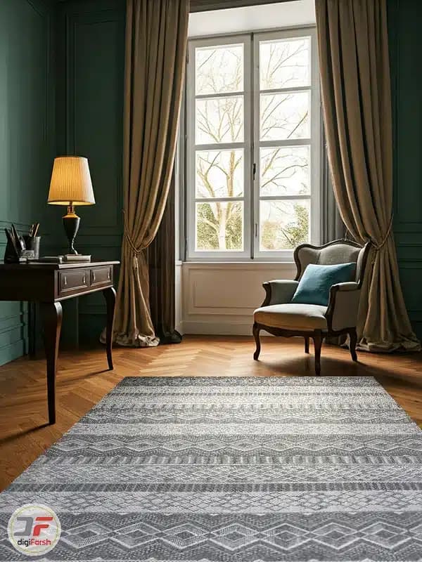 گلیم فرش فانتزی جدید کد 2352