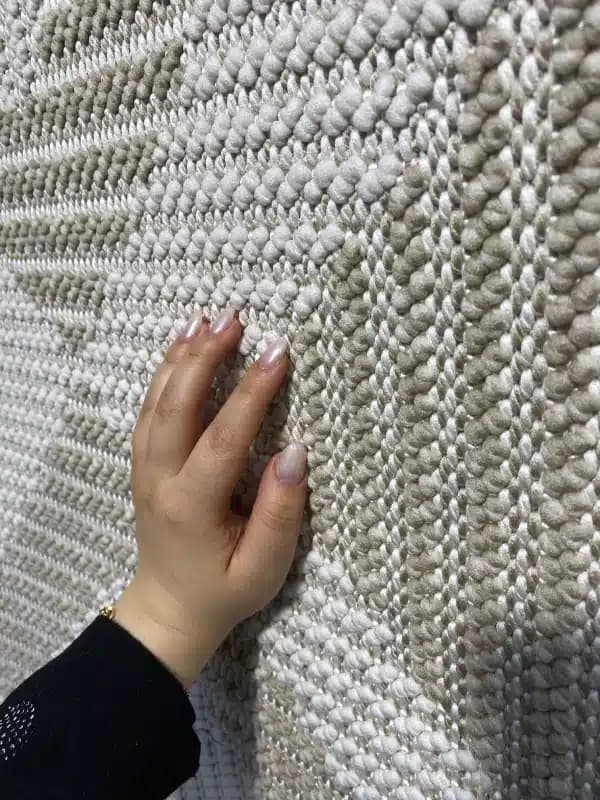 گلیم فرش خاص با اشکال هندسی کد 2319 — تصویر ۸