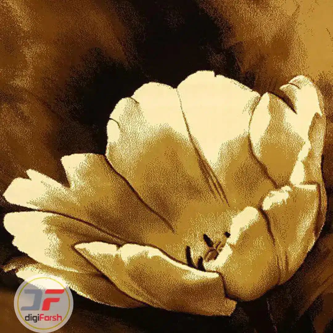فرش مدرن بزرگمهر کاشان سه بعدی فانتزی کد 1605 — تصویر ۳