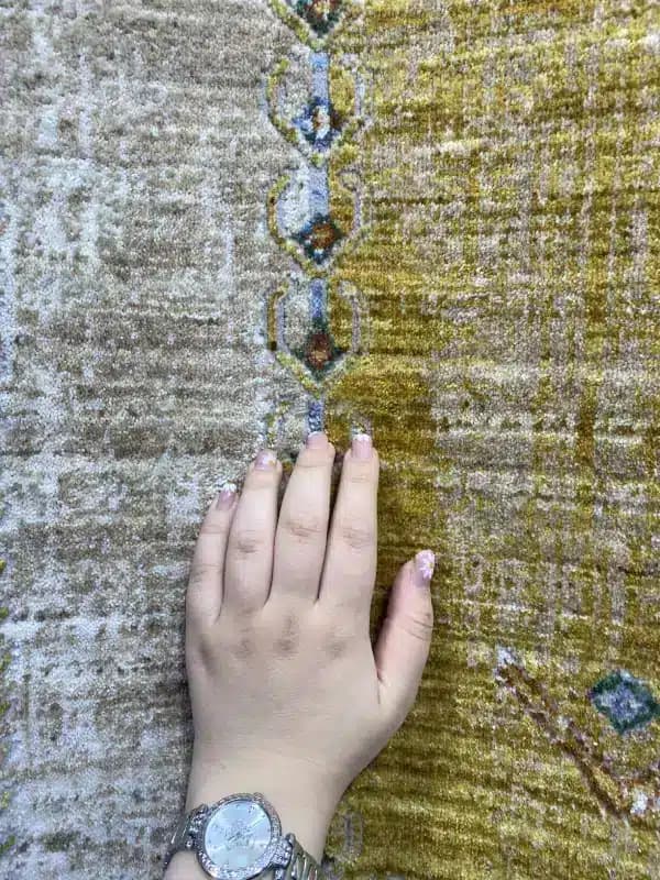 فرش ماشینی فانتزی وینتیج کد 60268 با الیاف باکیفیت — تصویر ۸