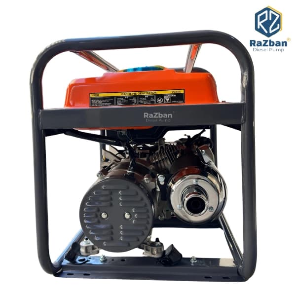 موتور برق بنزینی ویستا 3.5 کیلووات مدل V3800 تک فاز هندلی — تصویر ۳