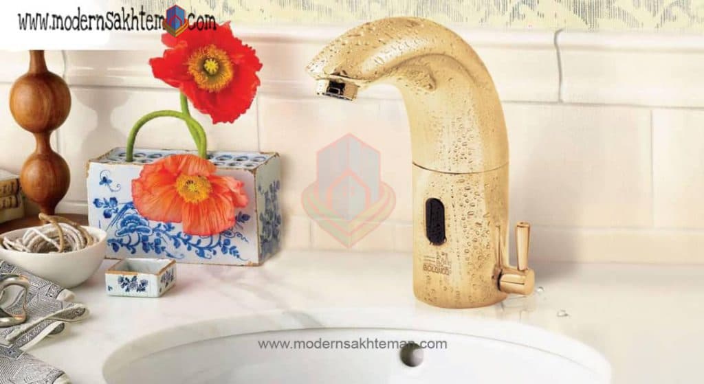 شیر روشویی هوشمند بلندا مدل HD110 Gold — تصویر ۲