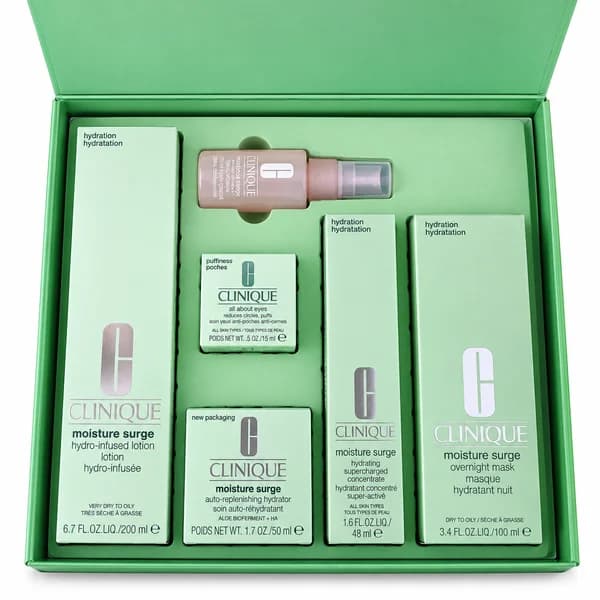 ست هدیه آبرسان کلینیک Moisture Surge مجموعه مراقبت و آبرسانی پوست — تصویر ۳
