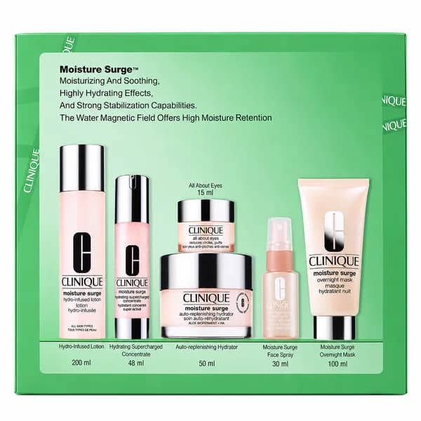 ست هدیه آبرسان کلینیک Moisture Surge مجموعه مراقبت و آبرسانی پوست — تصویر ۲