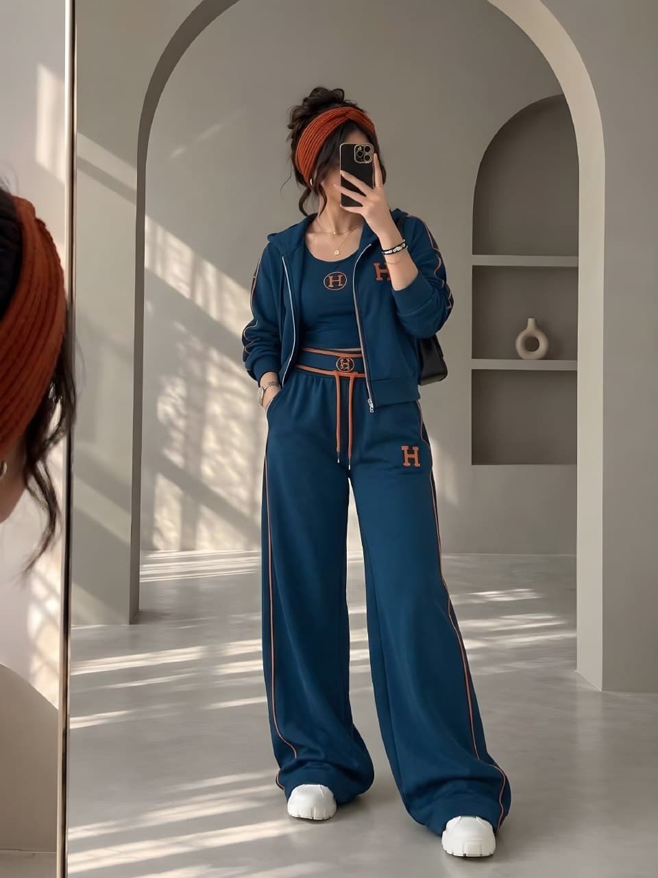 ست سه تیکه زنانه مدل سپینور — تصویر ۳