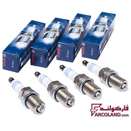 شمع موتور خودرو بوش BOSCH مدل FR8DI30 سوزنی ایریدیوم مناسب پژو 405