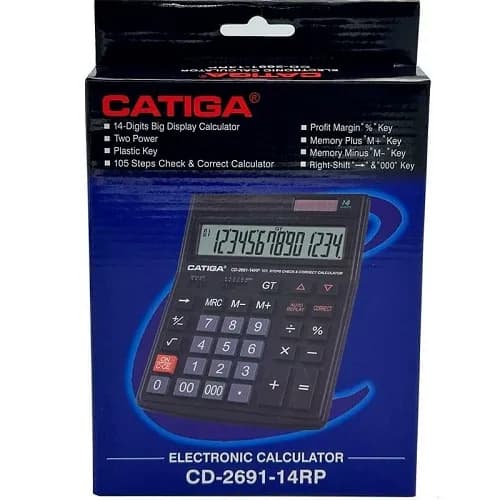 ماشین حساب کاتیگا Catiga CD-2691-14RP — تصویر ۲