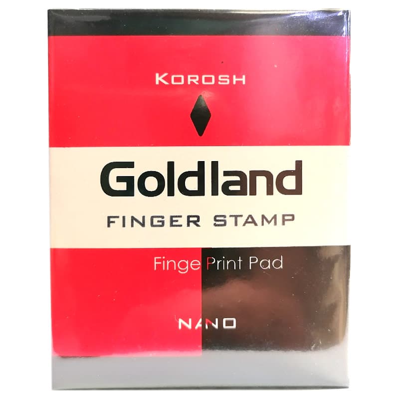 استامپ پد پاک شونده نانو کوروش سری Goldland کد 1060 — تصویر ۳