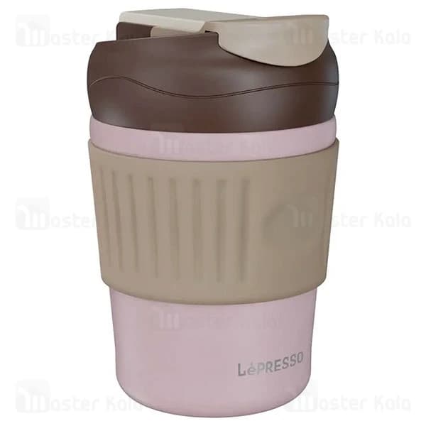 ماگ لپرسو Lepresso Tumbler Mug LPPBCFFCGY ظرفیت 350 میلی لیتر — تصویر ۳
