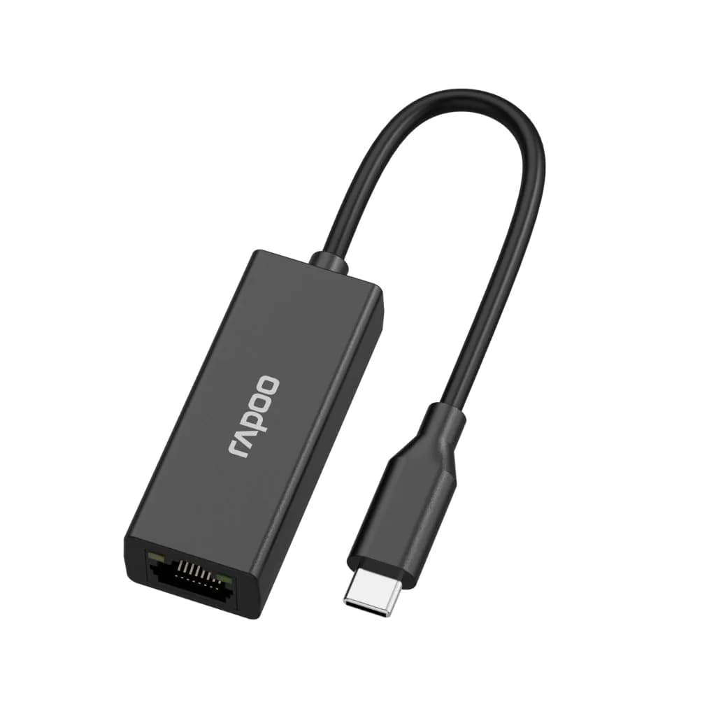 مبدل رپو مدل Rapoo USB-C To Gigabit Ethernet Adapter XD20