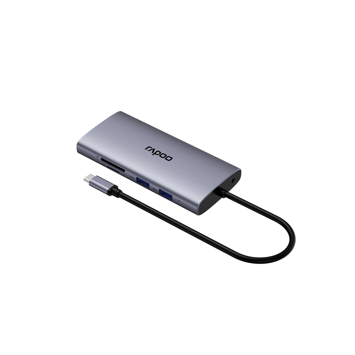 مولتی پورت رپو مدل Rapoo XD101 USB-C Multi-function Docking Station — تصویر ۴