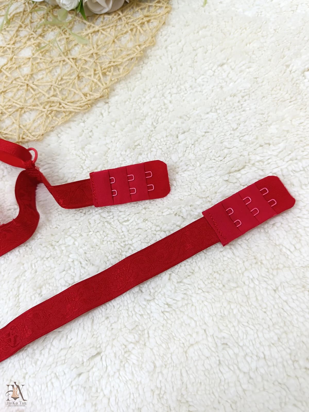 ست شورت و سوتین فانتزی قرمز کد 22 — تصویر ۴