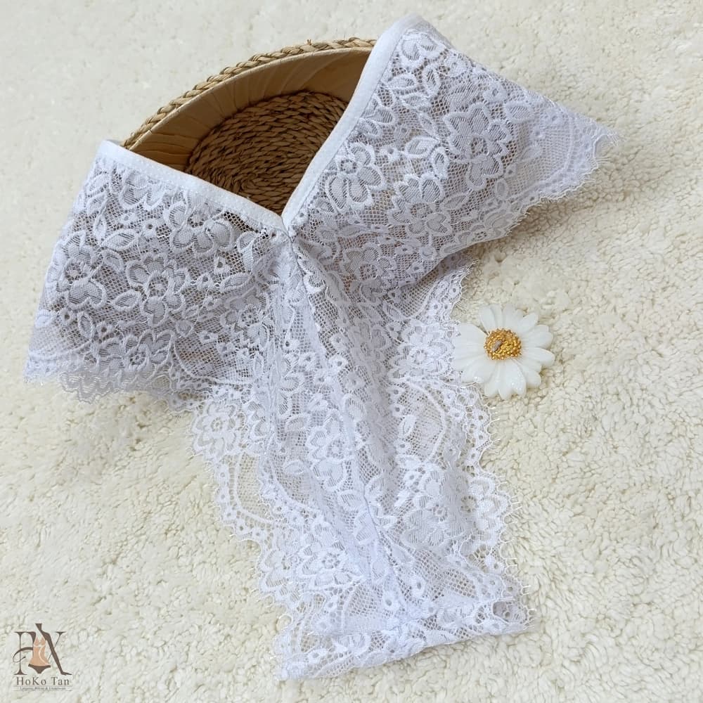 لباس خواب زنانه سایز بزرگ رنگ سفید کد 44 — تصویر ۲