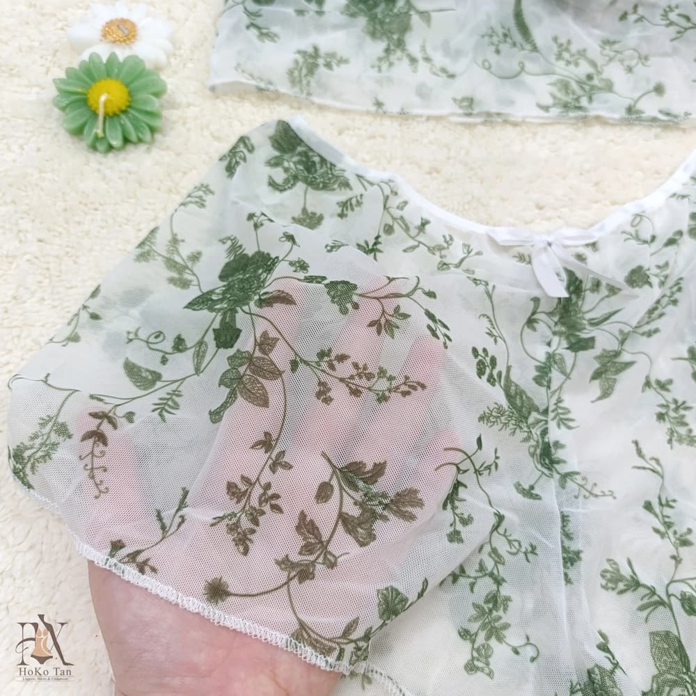 تاپ و شورتک زنانه حریر کد 48 — تصویر ۳
