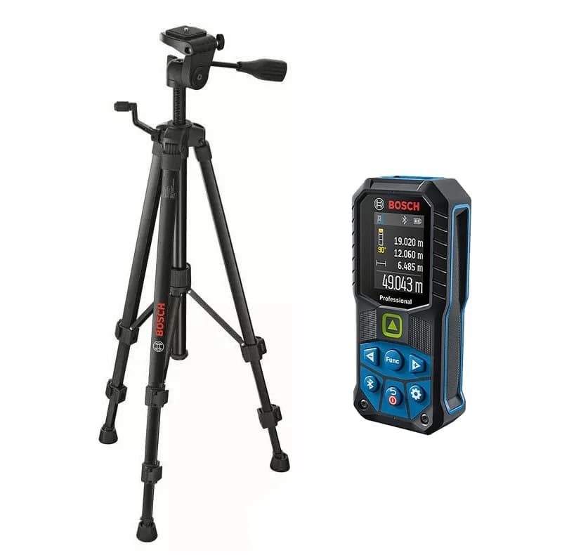 متر لیزری بوش مدل GLM 50-27 CG Professional + BT150 + Green Glass Laser برد 50 متر