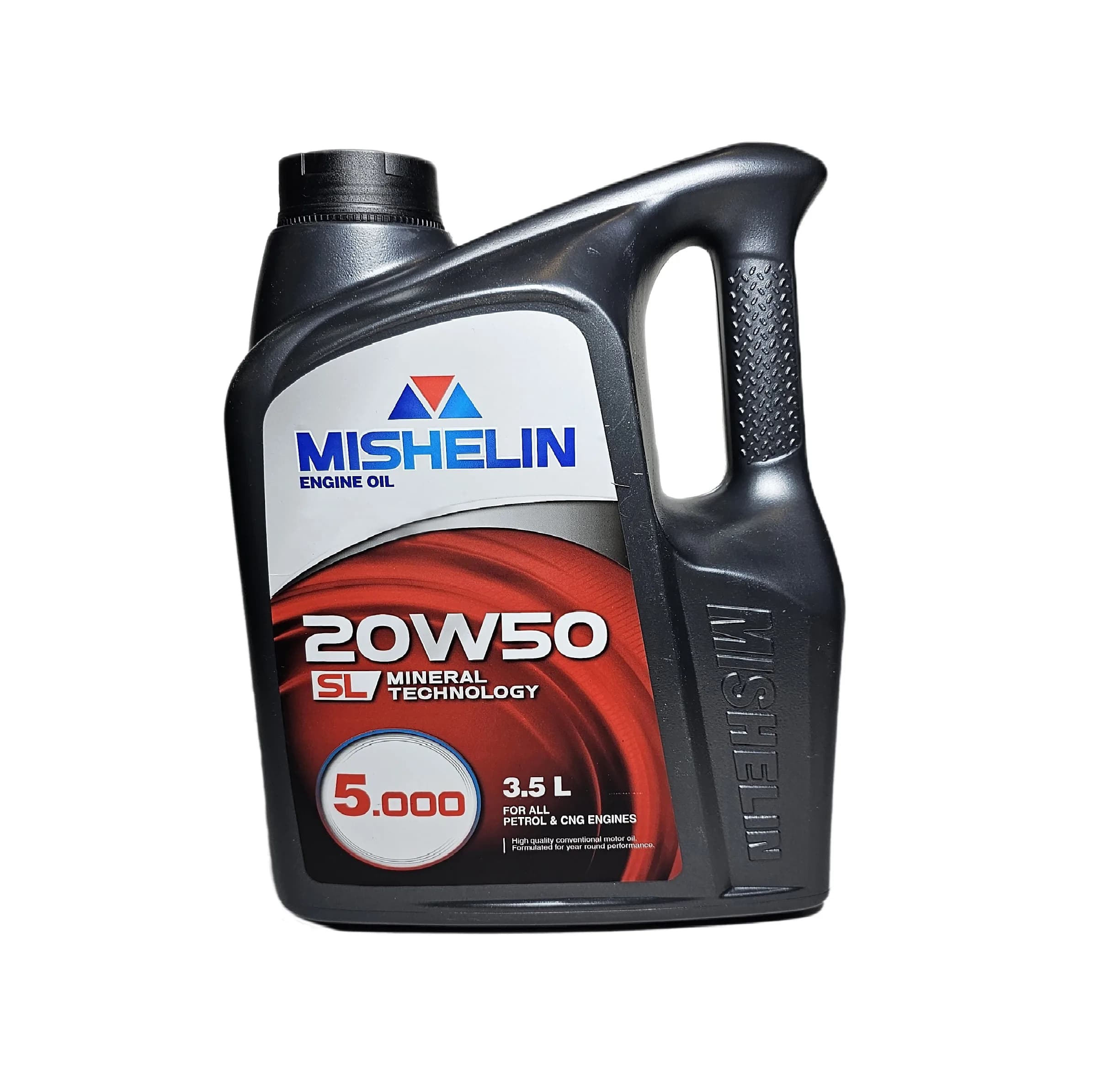 روغن موتور خودروهای بنزینی میشلن اویل مدل 20W50 SL 3.5L حجم 3.5 لیتر