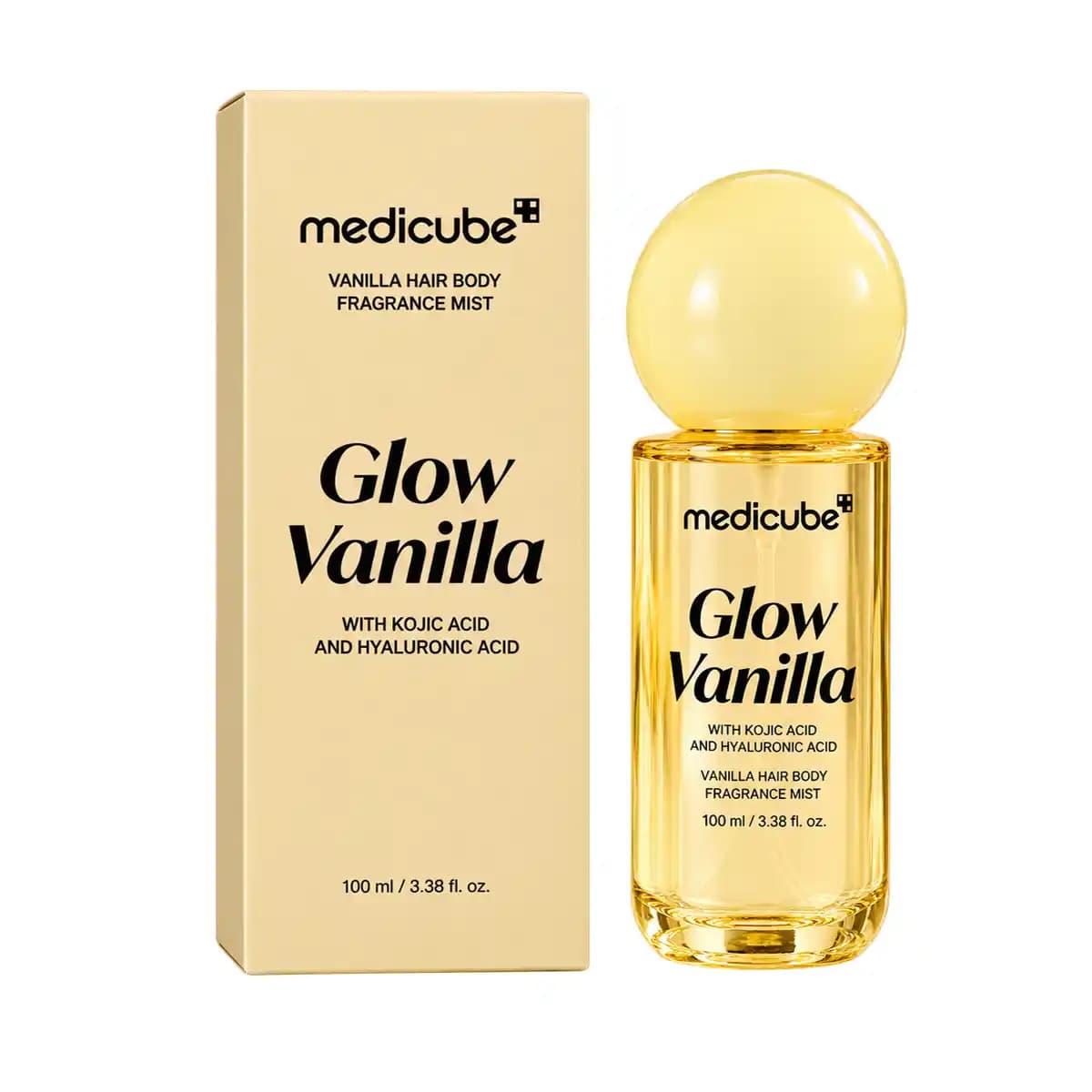 میست عطری مو و بدن مدیکیوب MEDICUBE GLOW VANILLA HAIR BODY FRAGRANCE MIST اصل