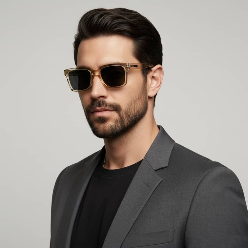 عینک آفتابی ویفرر (Wayfarer) پلیس مدل D 2538 P C3 — تصویر ۷