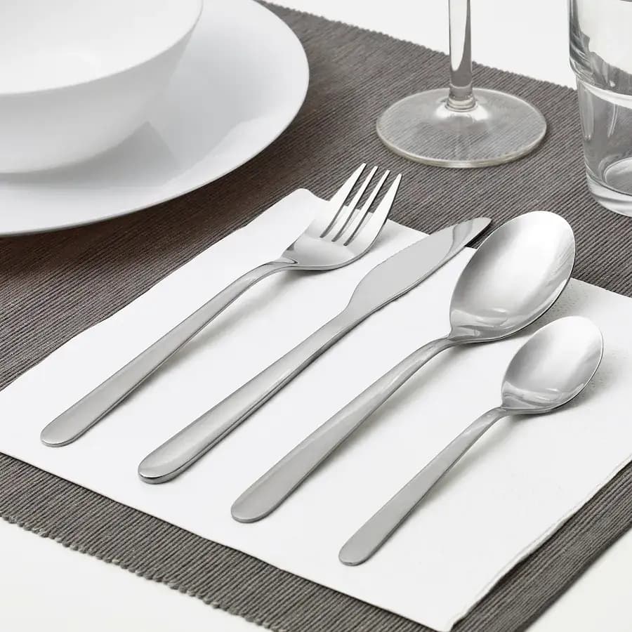 سرویس قاشق چنگال ایکیا IKEA-MOPSIG — تصویر ۲