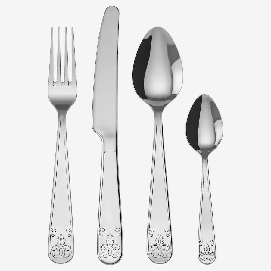 سرویس قاشق چنگال ایکیا IKEA-ÄTBART — تصویر ۶