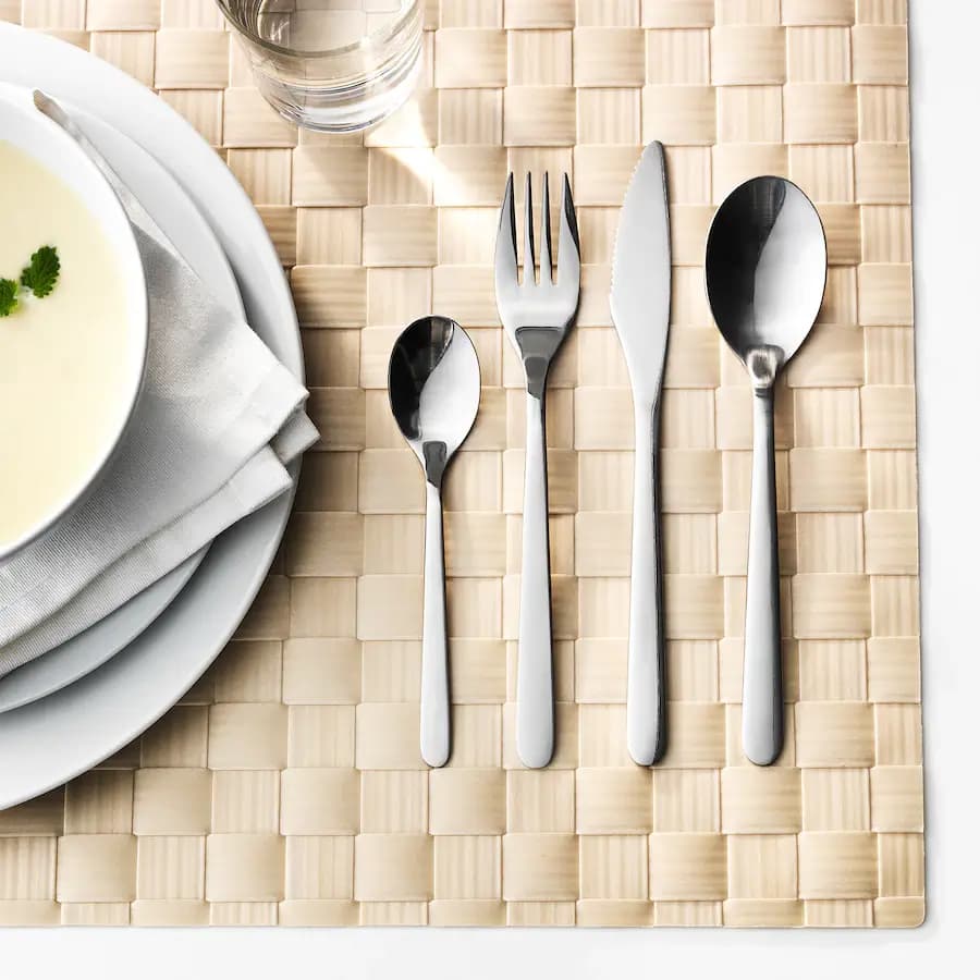 سرویس قاشق چنگال ایکیا IKEA-FÖRNUFT (24 پارچه) — تصویر ۲