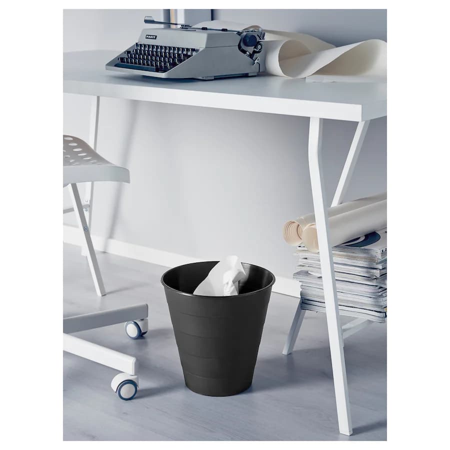 سطل مشکی ایکیا IKEA-FNISS — تصویر ۴