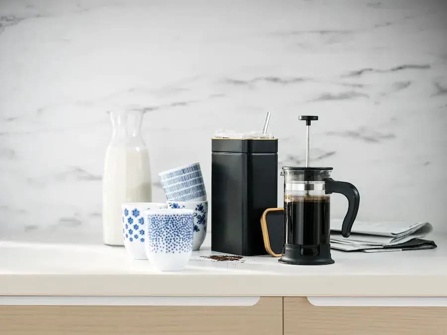 قوطی فلزی قهوه بلند ایکیا IKEA-BLOMNING — تصویر ۳