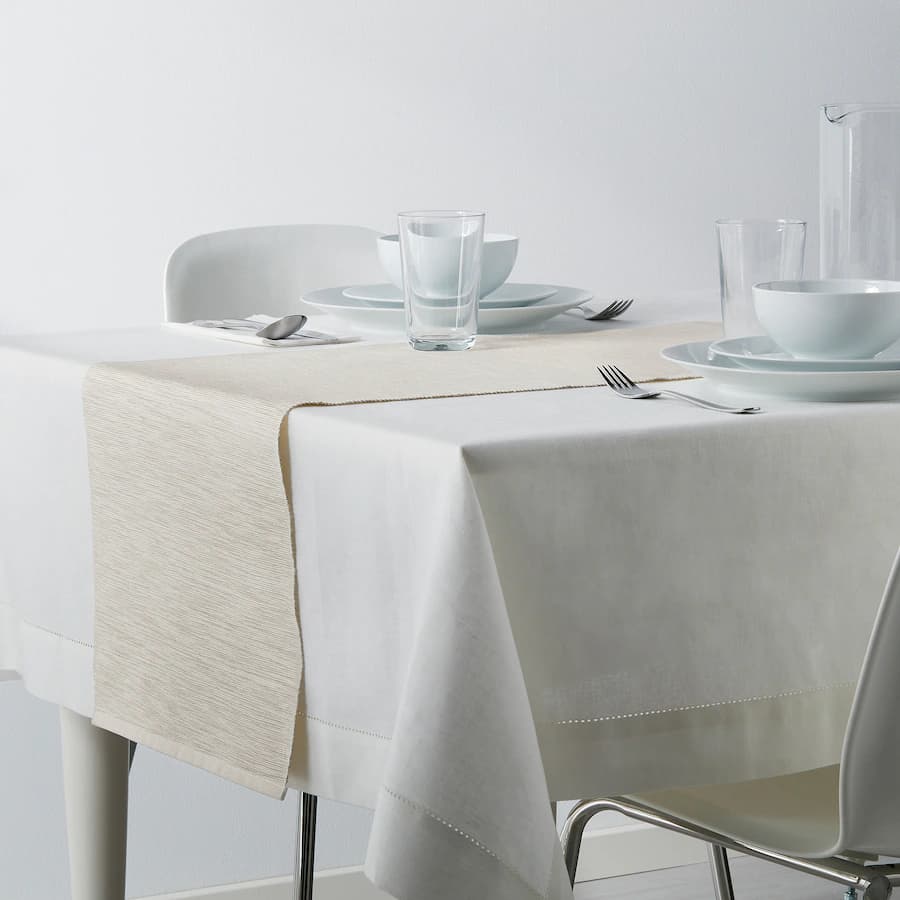 رومیزی رانر کرمی ایکیا IKEA-MÄRIT — تصویر ۲