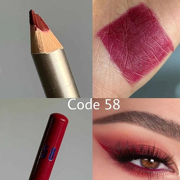 مداد لب و چشم زرشکی بارین Barin Cherry Eyeliner — تصویر ۲