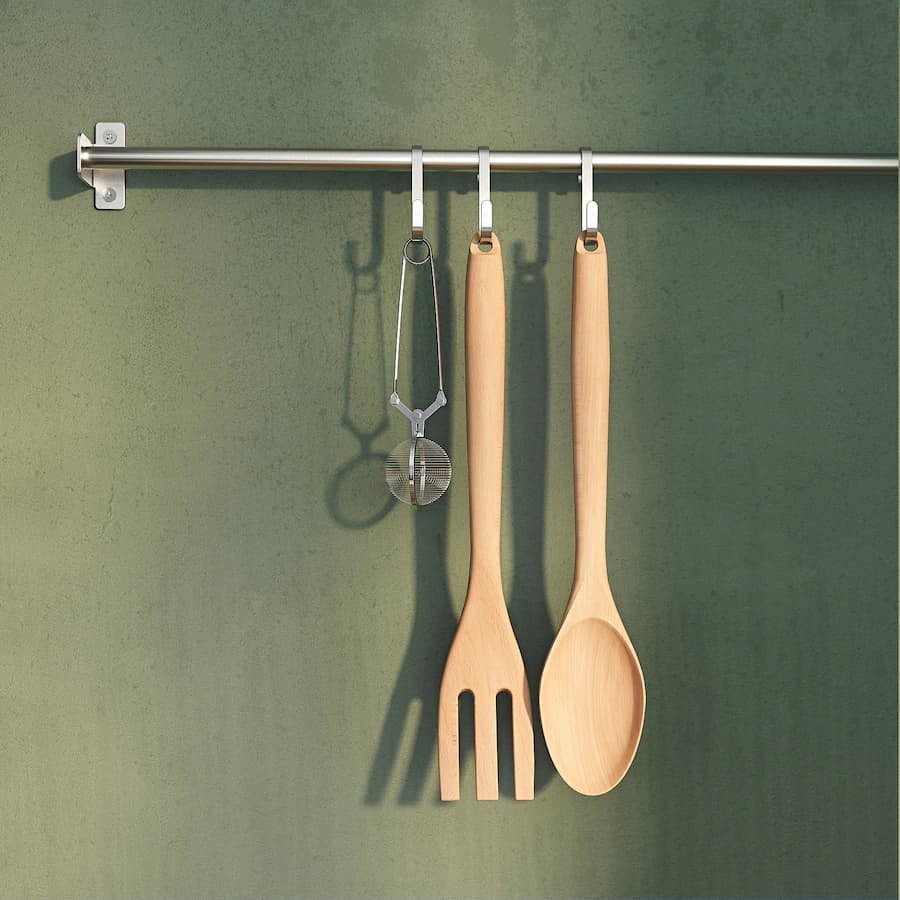 چنگال چوبی ایکیا IKEA-RÖRT — تصویر ۴