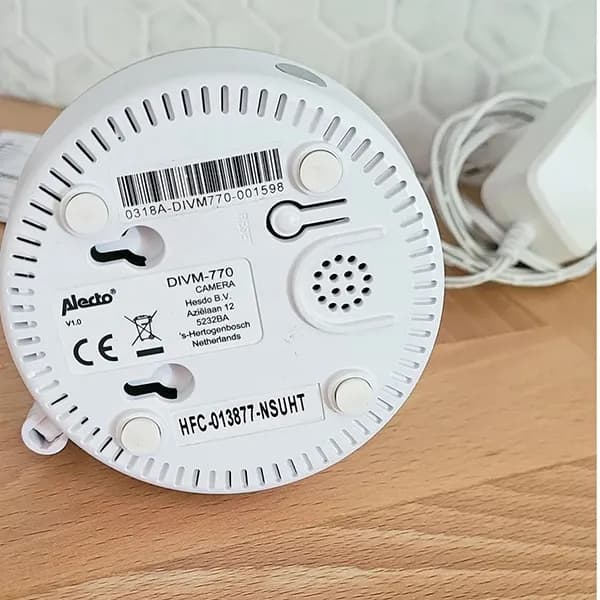 مانیتور و دوربین اتاق کودک الکتو مدل alecto divm 770 — تصویر ۳