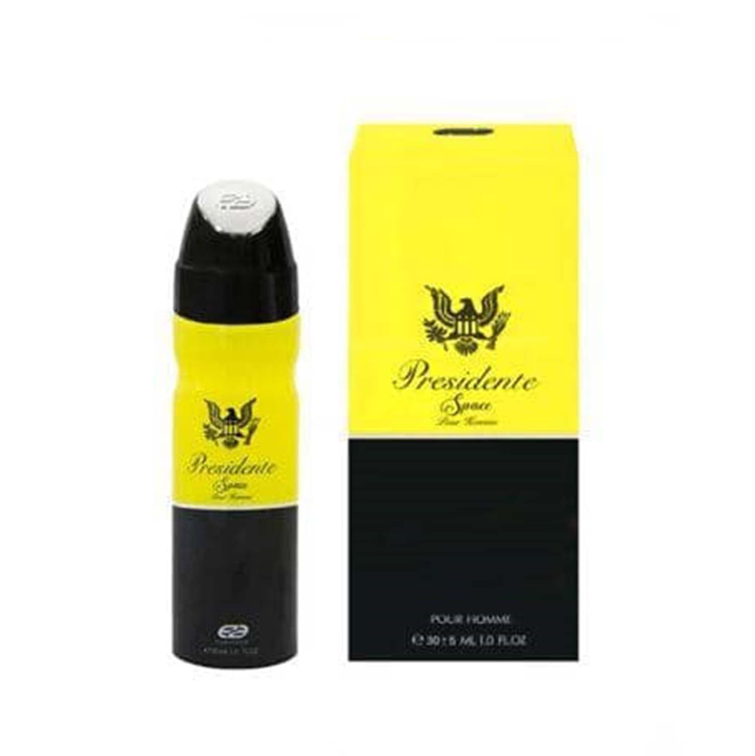 عطر و ادکلن مردانه مینی امپر مدل پرزیدنت اسپیس حجم 30 میلی لیتر — تصویر ۲
