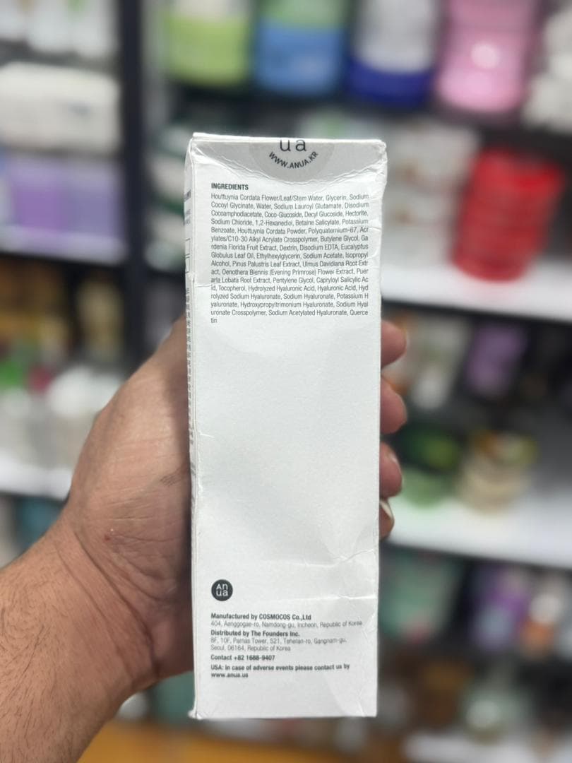 فوم شوینده پاک کننده عمقی منافذ آنوا Heartleaf Quercetinol حجم 150 میل — تصویر ۷
