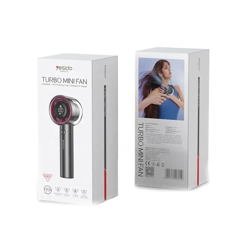 پنکه دستی یسیدو مدل YF14 TURBO MINI Fan — تصویر ۵