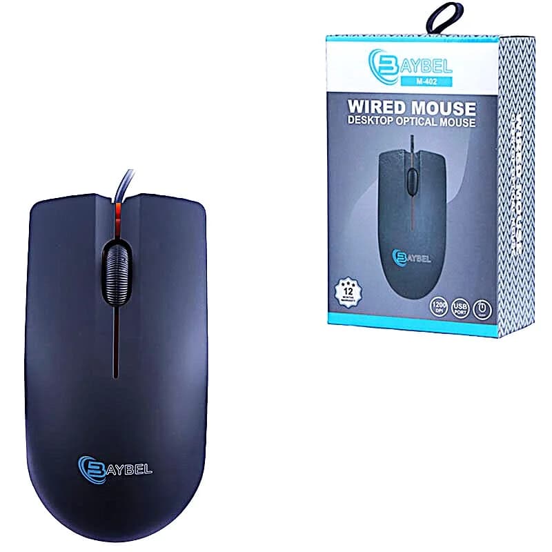 موس سیم دار بایبل مدل M-402 BAYBEL