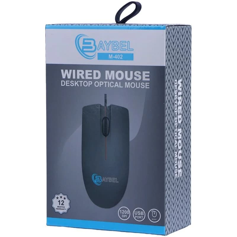 موس سیم دار بایبل مدل M-402 BAYBEL — تصویر ۲