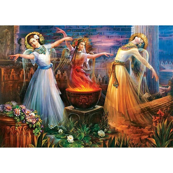 پازل 2000 قطعه Art Puzzle طرح رقص آتش — تصویر ۲