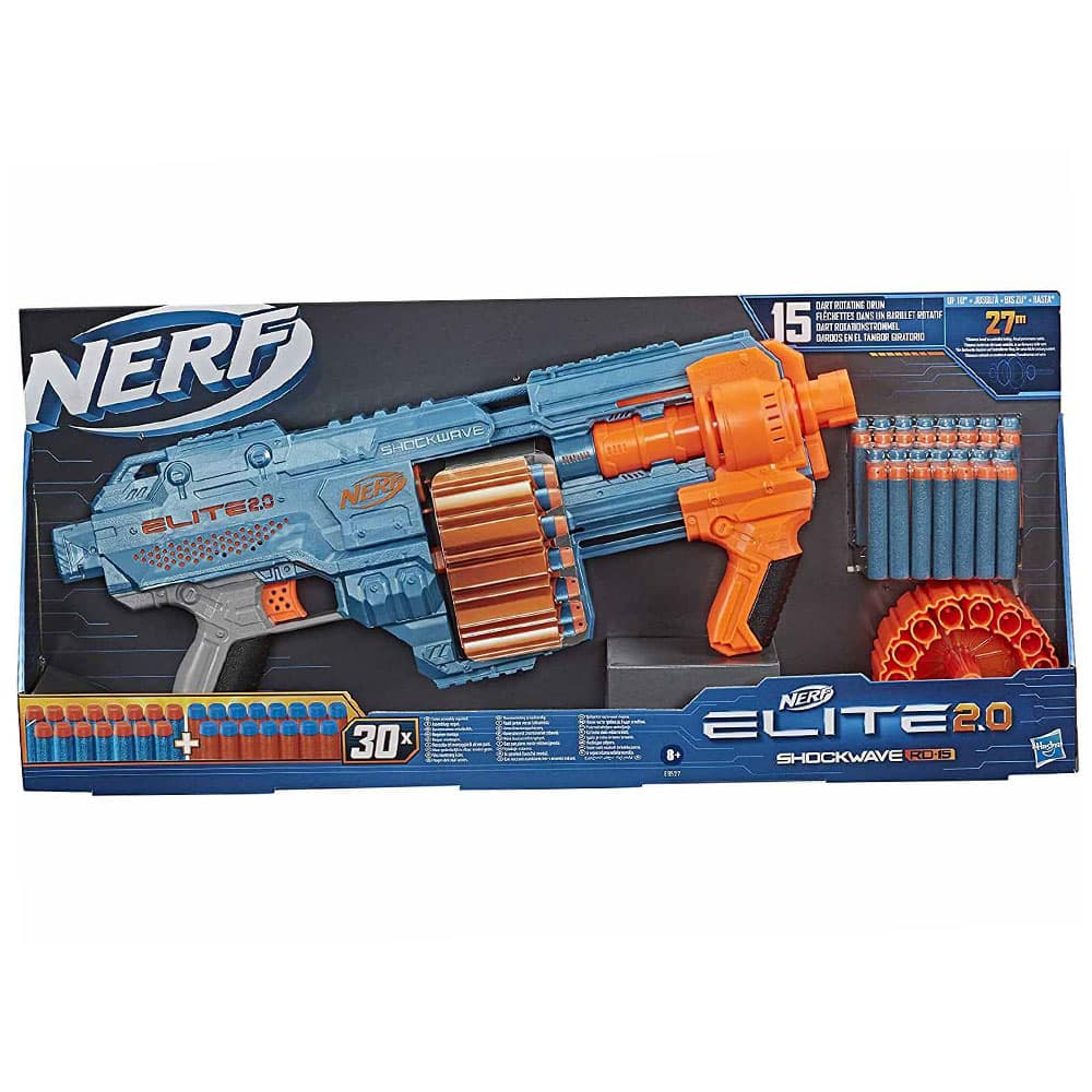 تفنگ نرف Nerf مدل Elite 2.0 Shockwave RD-15