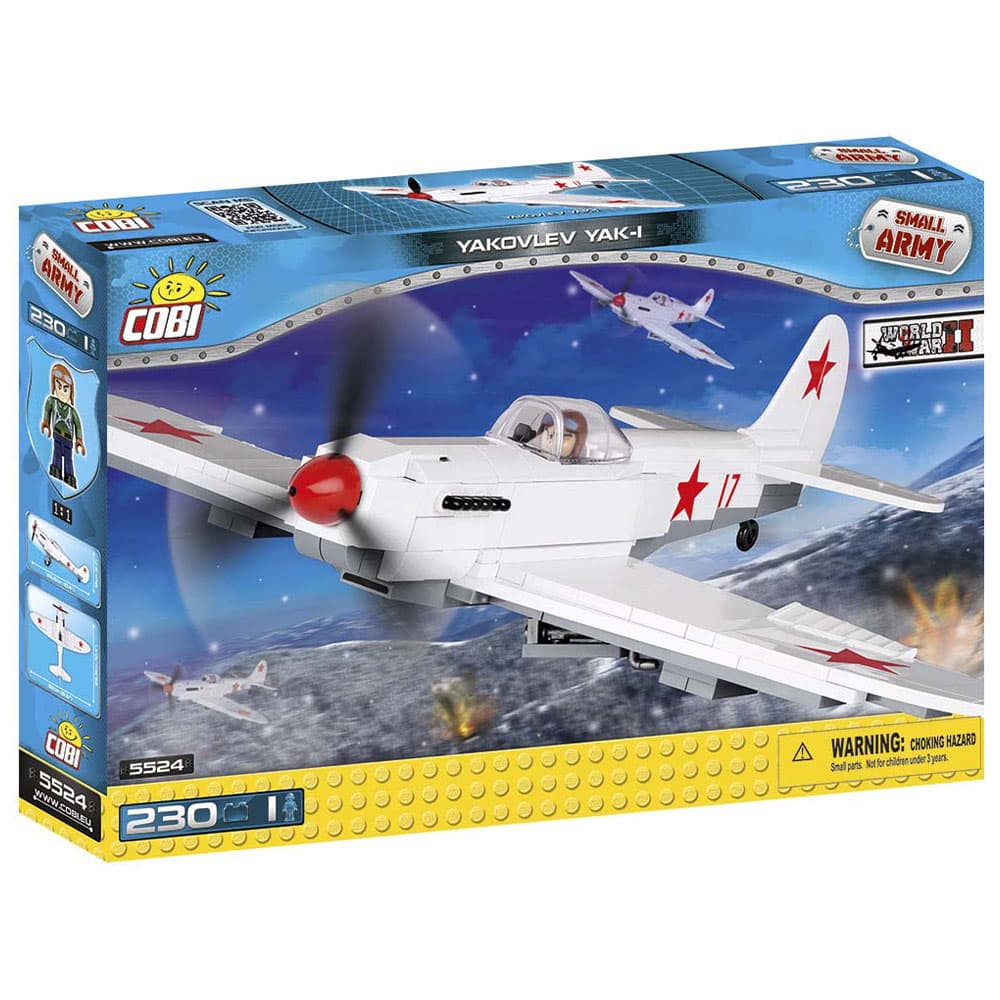 هواپیما جنگنده ساختنی کوبی مدل Yakovlev Yak-1 کد 5524