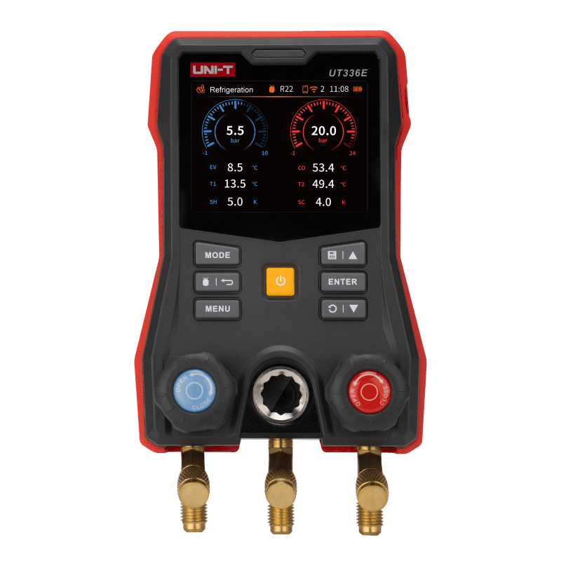 کیت گیج منیفولد دیجیتال یونی تی مدل UNI-T UT336E KIT — تصویر ۳